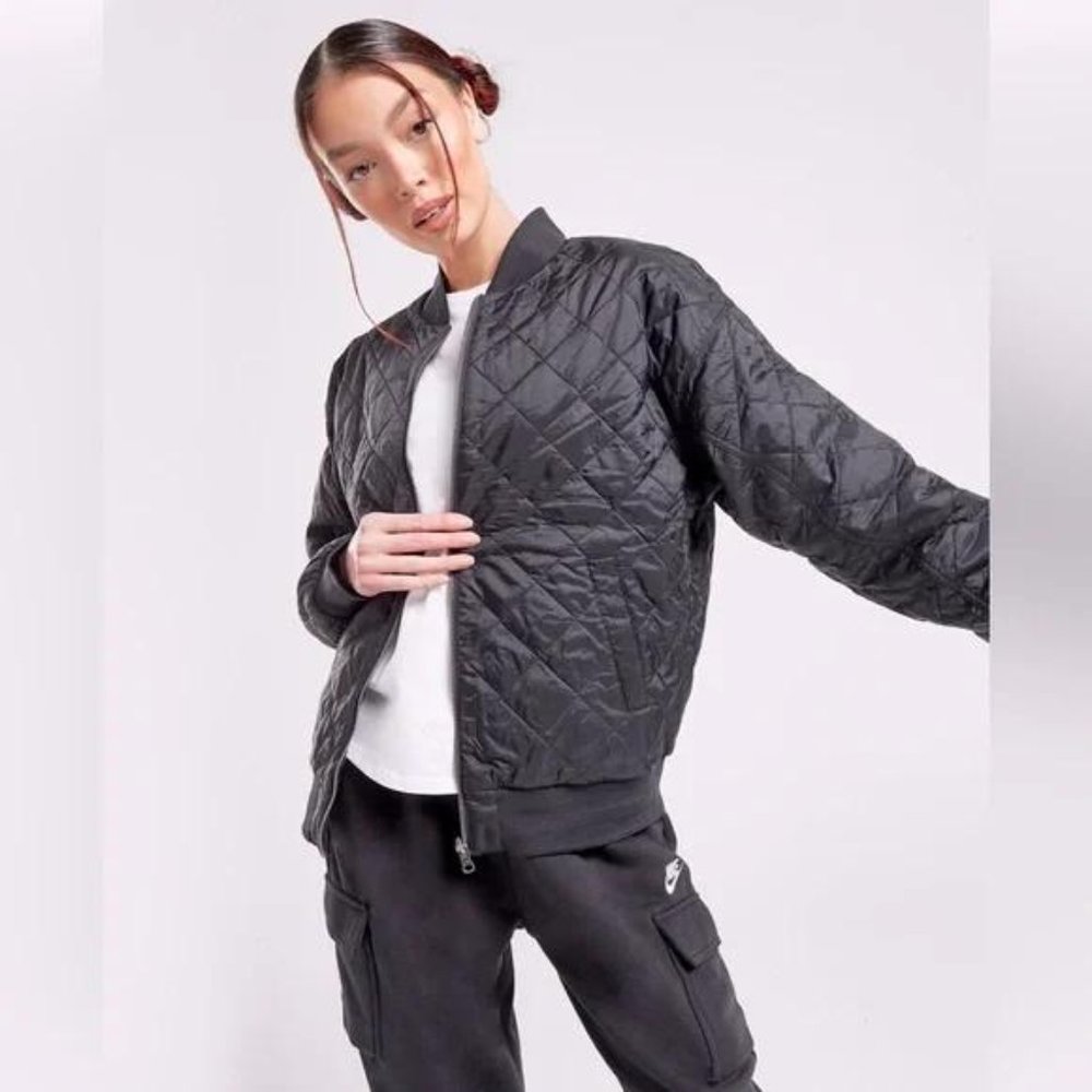 NIKE WOMENS RTW BOMBER JACKET - Picture 2 of 5